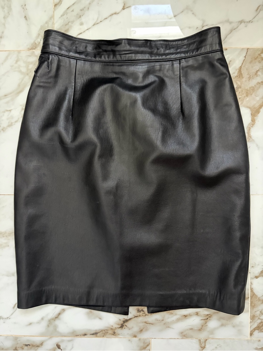 Vintage Leather Skirt size 12